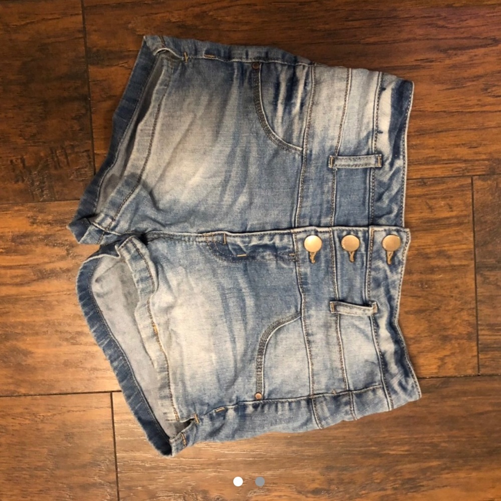 High waisted shorts